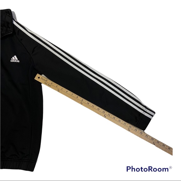 Adidas Boy’s Youth Track Jacket Size Large - Picture 8 of 9